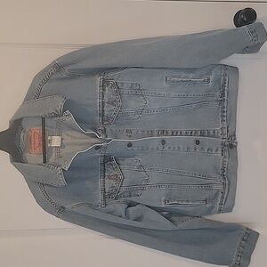 Levis Mens Large Jean Jacket, EXCELLENT CONDITION!!!